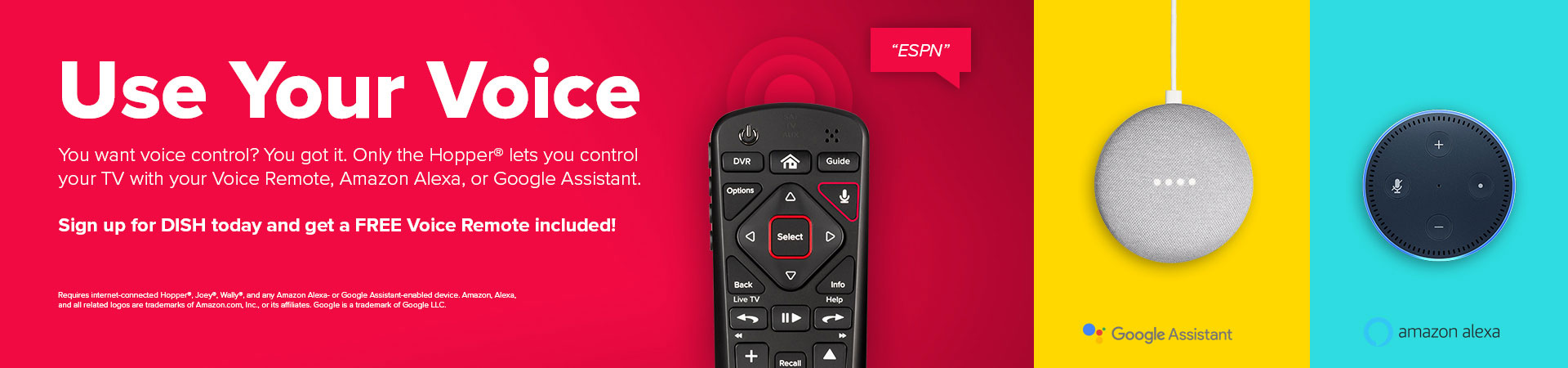 Dish Voice Remote with Google and Alexa | Dish Network Remote