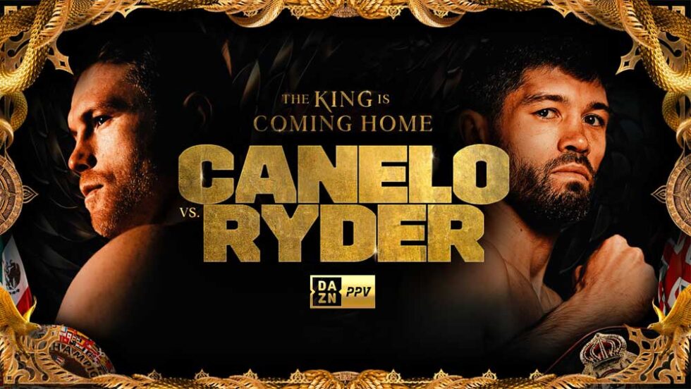 Watch the Canelo vs Ryder Fight on DISH PayPerView